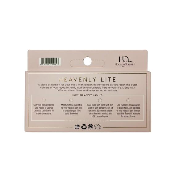 House of Lashes Heavenly Lite Faux Silk Cruelty Free Reusable False Eyelashes - Picture 8 of 9